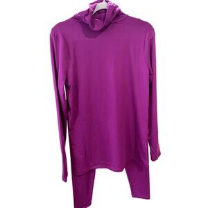 Zenana Purple Mock Neck Top & Leggings Set - Sz. SM - XL (Boutique)